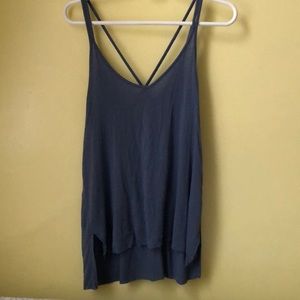Blue tank top